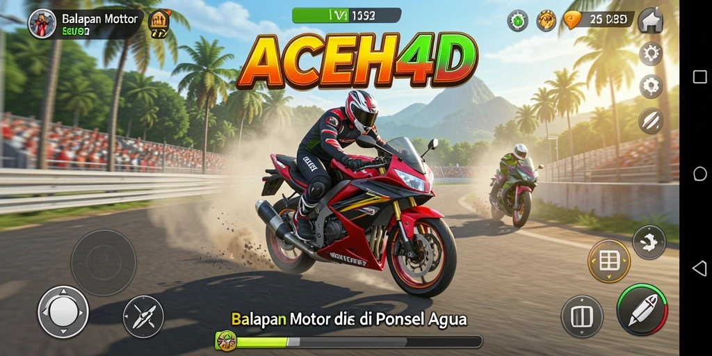 Tampilan gameplay ACEH4D yang seru dan mendebarkan.