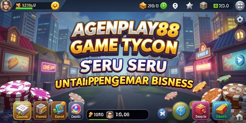 Tampilan gameplay <strong>AGENPLAY88</strong> yang menarik dan penuh strategi bisnis.
