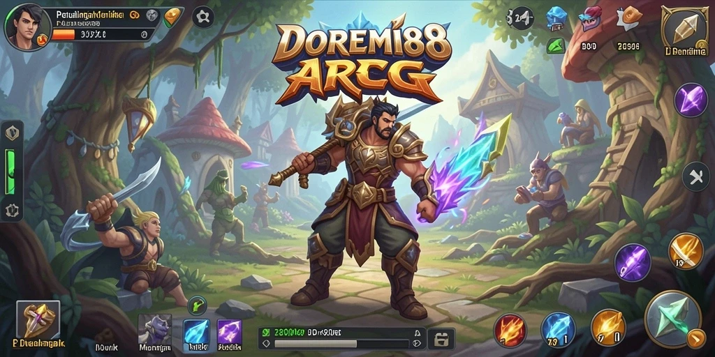 Tampilan menarik dari gameplay DOREMI88 yang penuh aksi.