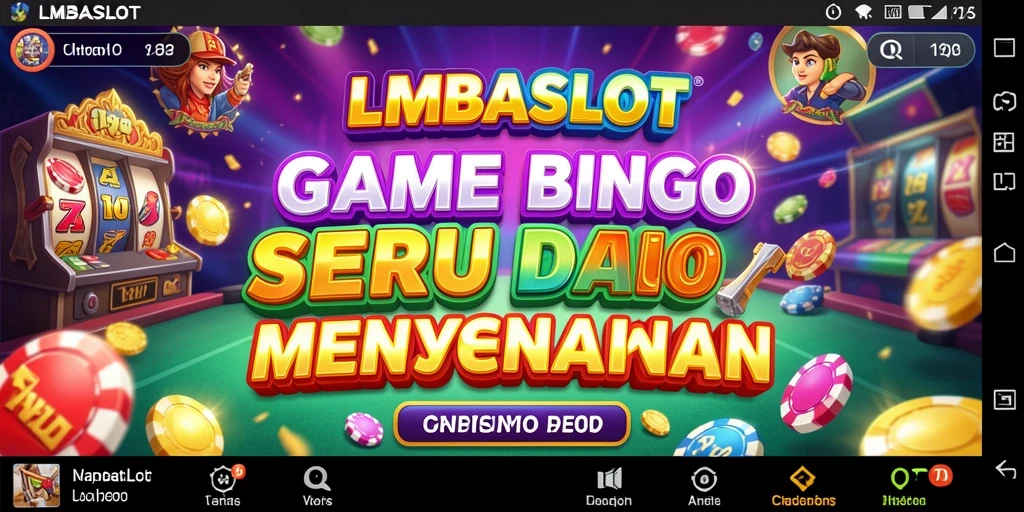Tampilan gameplay Bingo yang menarik di LMBASLOT.