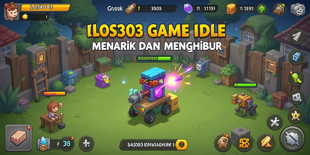 Tampilan gameplay LOS303 yang sederhana dan intuitif.