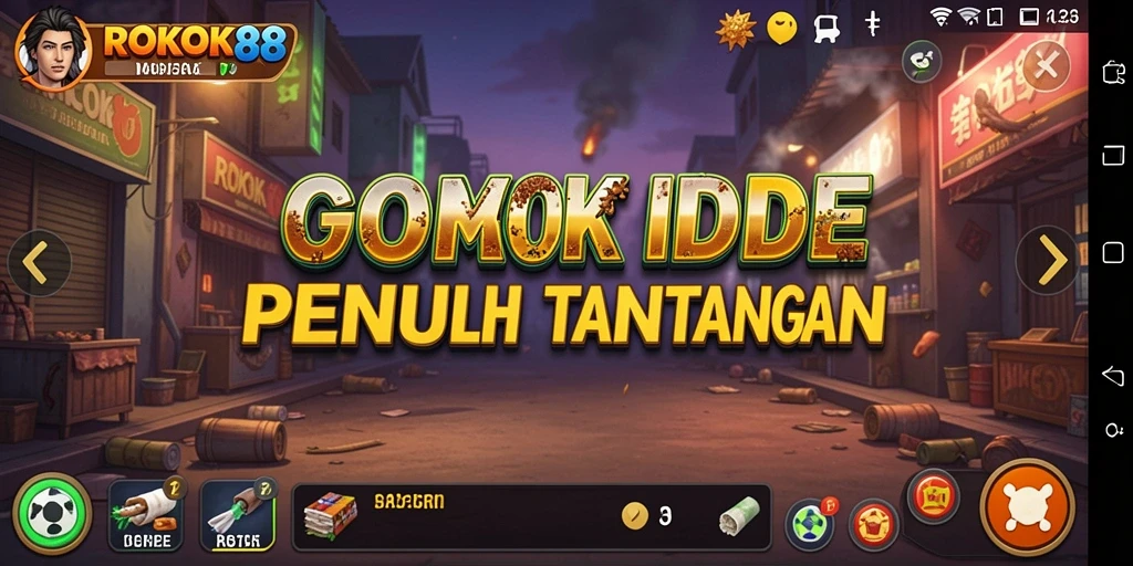 Tangkapan layar gameplay ROKOK88 menampilkan keseruan mengelola usaha Idle.