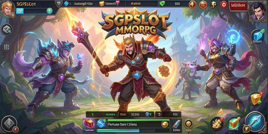 Tampilan gameplay seru dalam SGPSLOT dengan pertarungan mendebarkan.