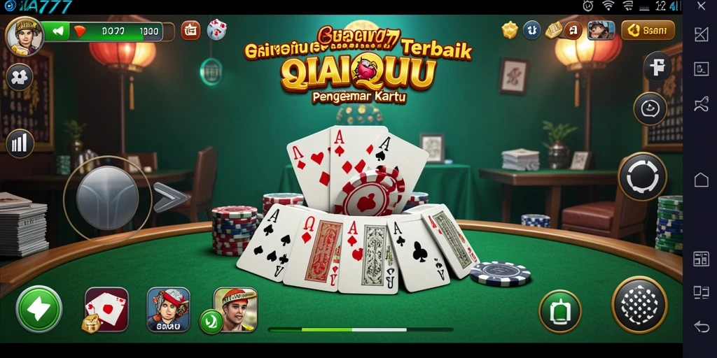 Tampilan gameplay QiuQiu yang mendebarkan di SIA777.