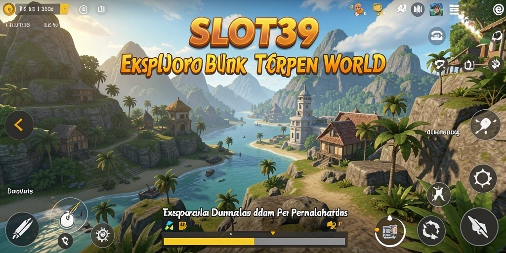 Tangkapan layar menampilkan gameplay eksploratif di dunia Open World.