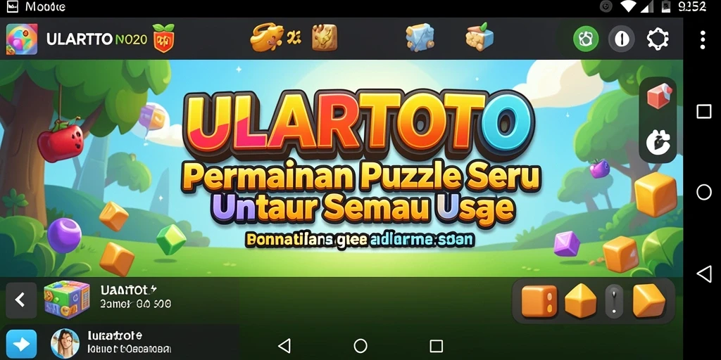 Screenshot ULARTOTO menampilkan gameplay Puzzle yang menarik dan menantang.